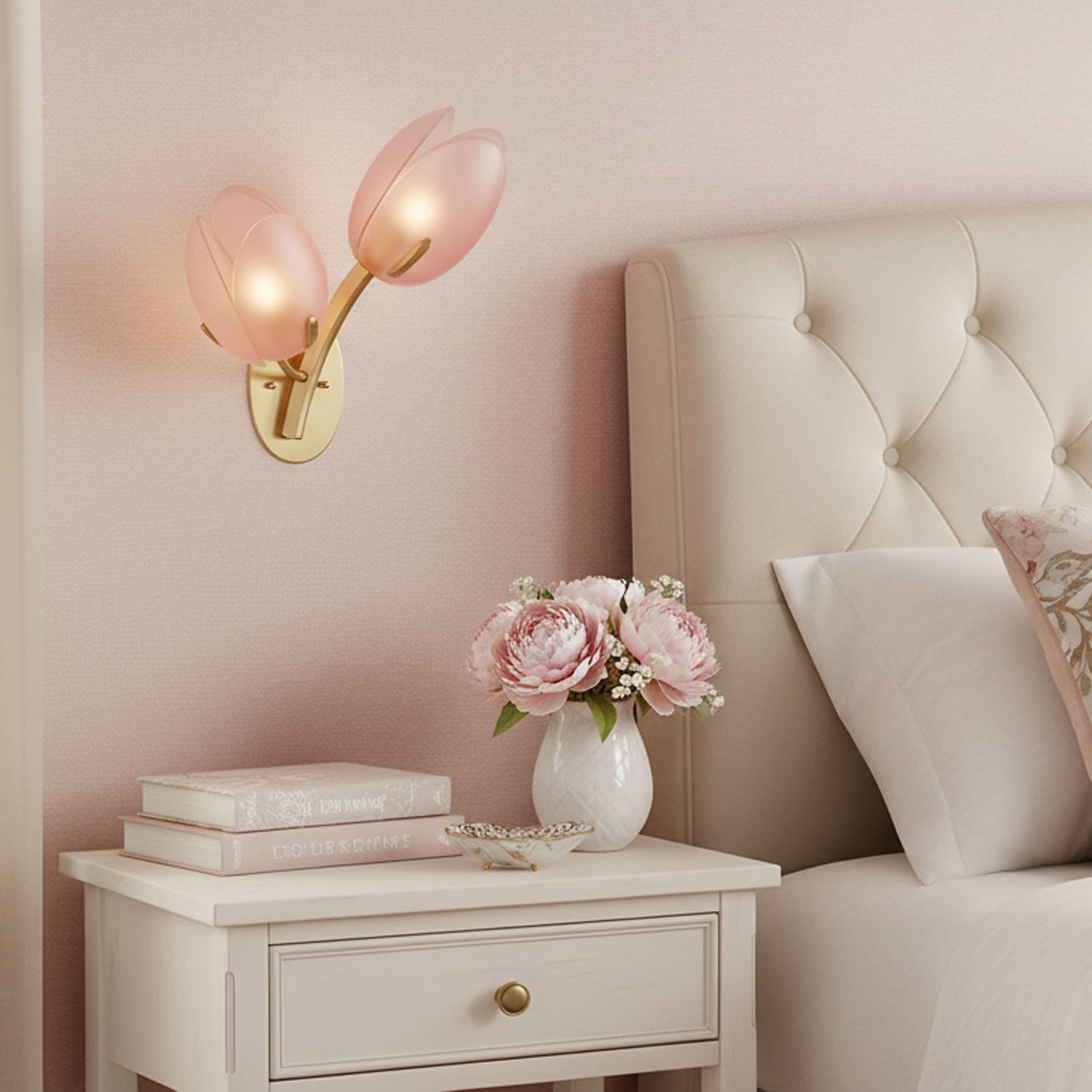 Tulyn Bloom Wall Light, Hardwired Wall Sconce, detail 2