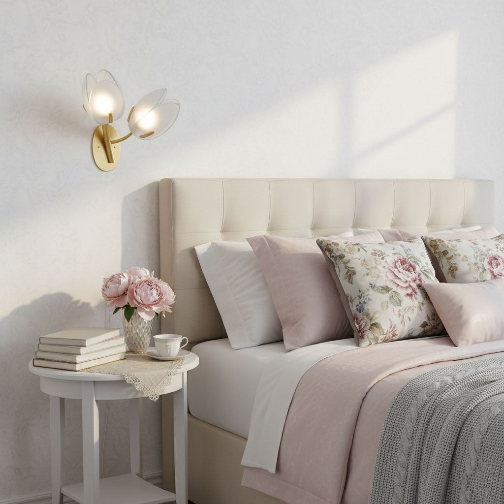 Tulyn Bloom Wall Light, Hardwired Wall Sconce, detail 9