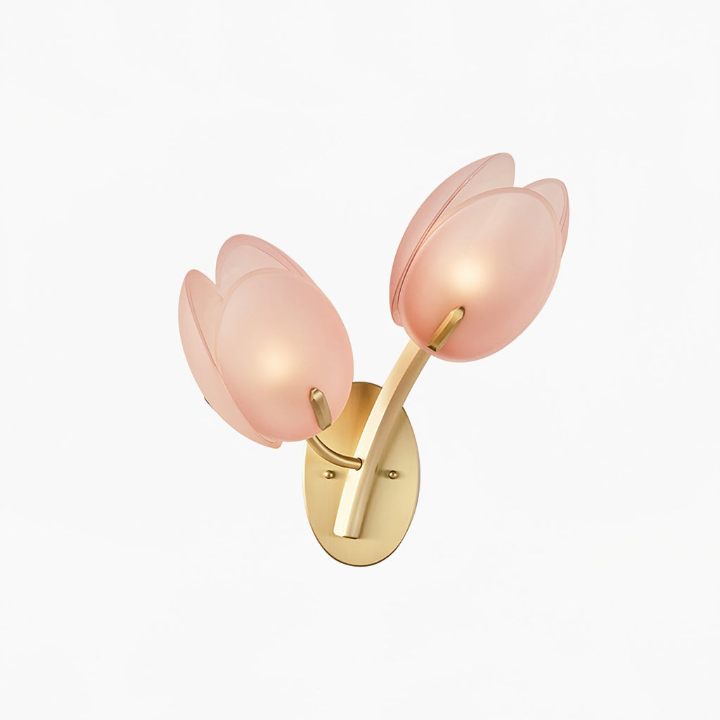 Tulyn Bloom Wall Light, Hardwired Wall Sconce, Metal, Dia 10cm x H 31cm