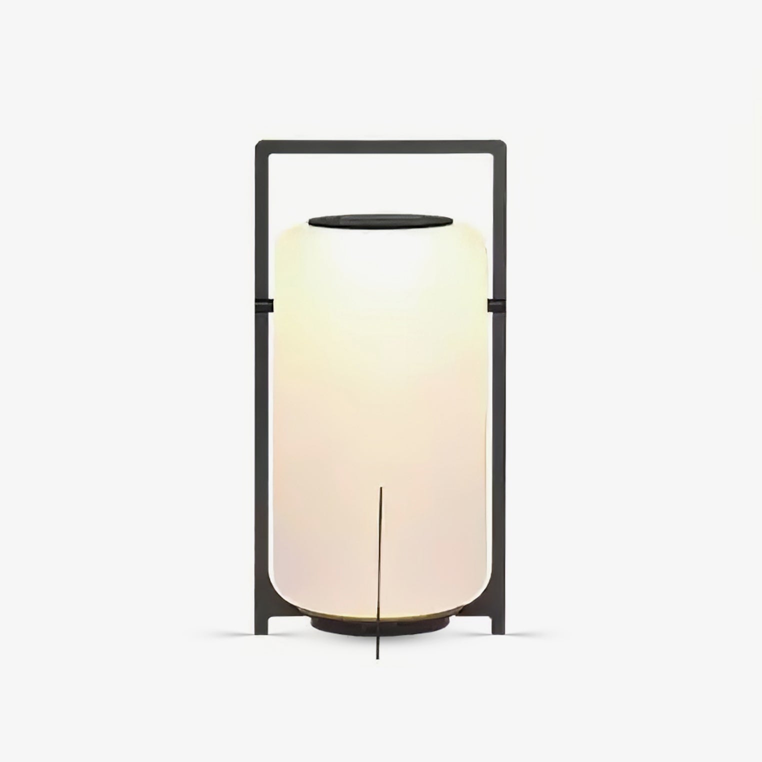 Twilight Lantern Solar Exterior Table Light, Outdoor Wall Light, Stainless Steel, Φ 7.9″ x H 11″