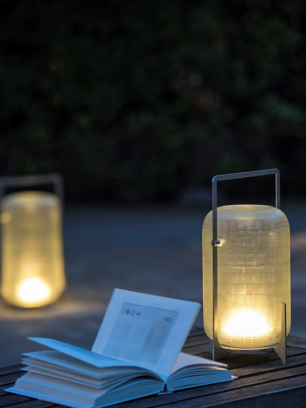 Steel Twilight Lantern Table Lamp, Bedside Table Lamp, detail 10