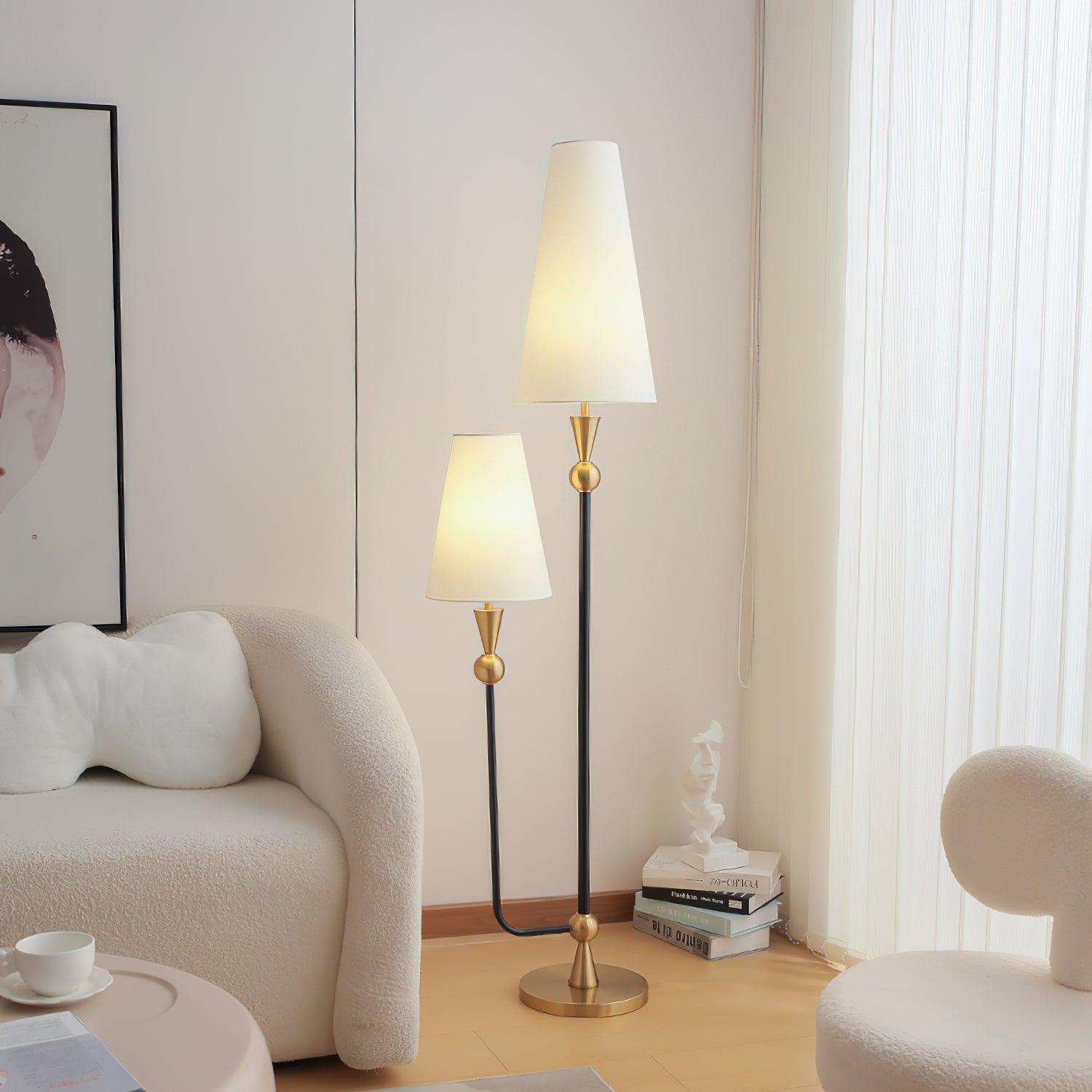 Twin Peaks Floor Light 9.8", Floor Lamp, detail 2