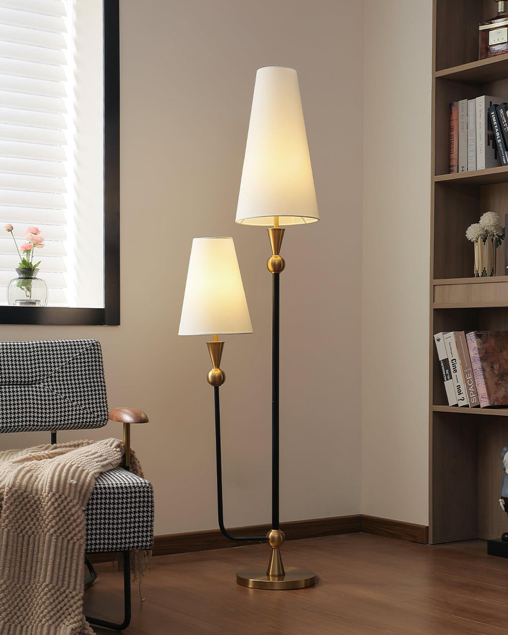 Twin Peaks Floor Light 9.8", Floor Lamp, detail 7