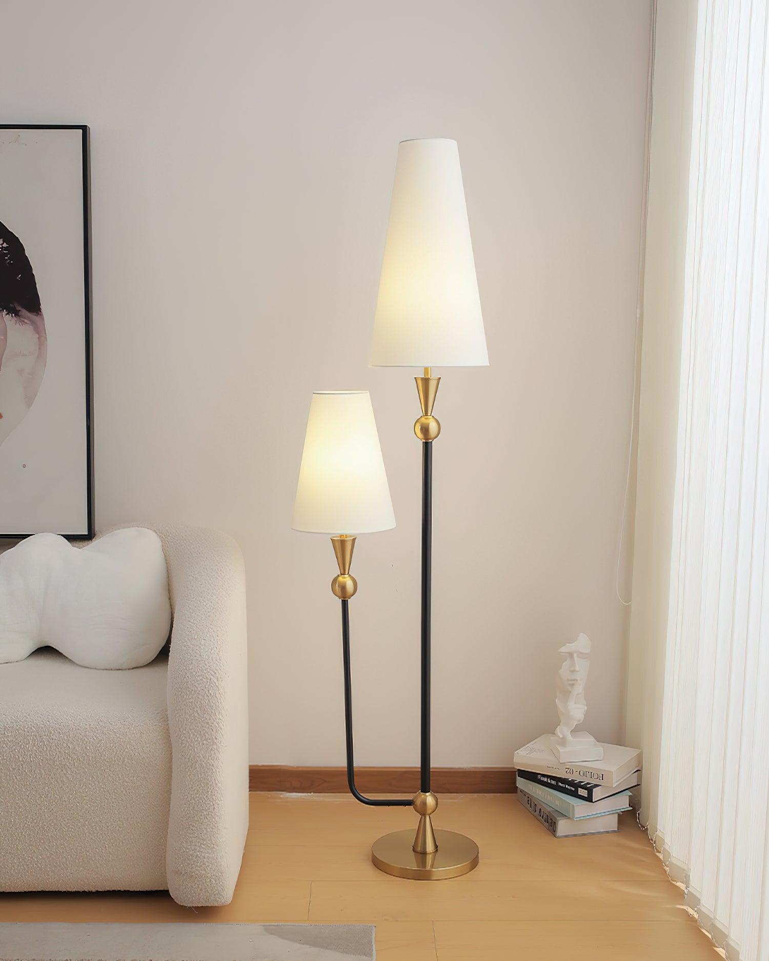 Twin Peaks Floor Light 9.8", Floor Lamp, detail 8