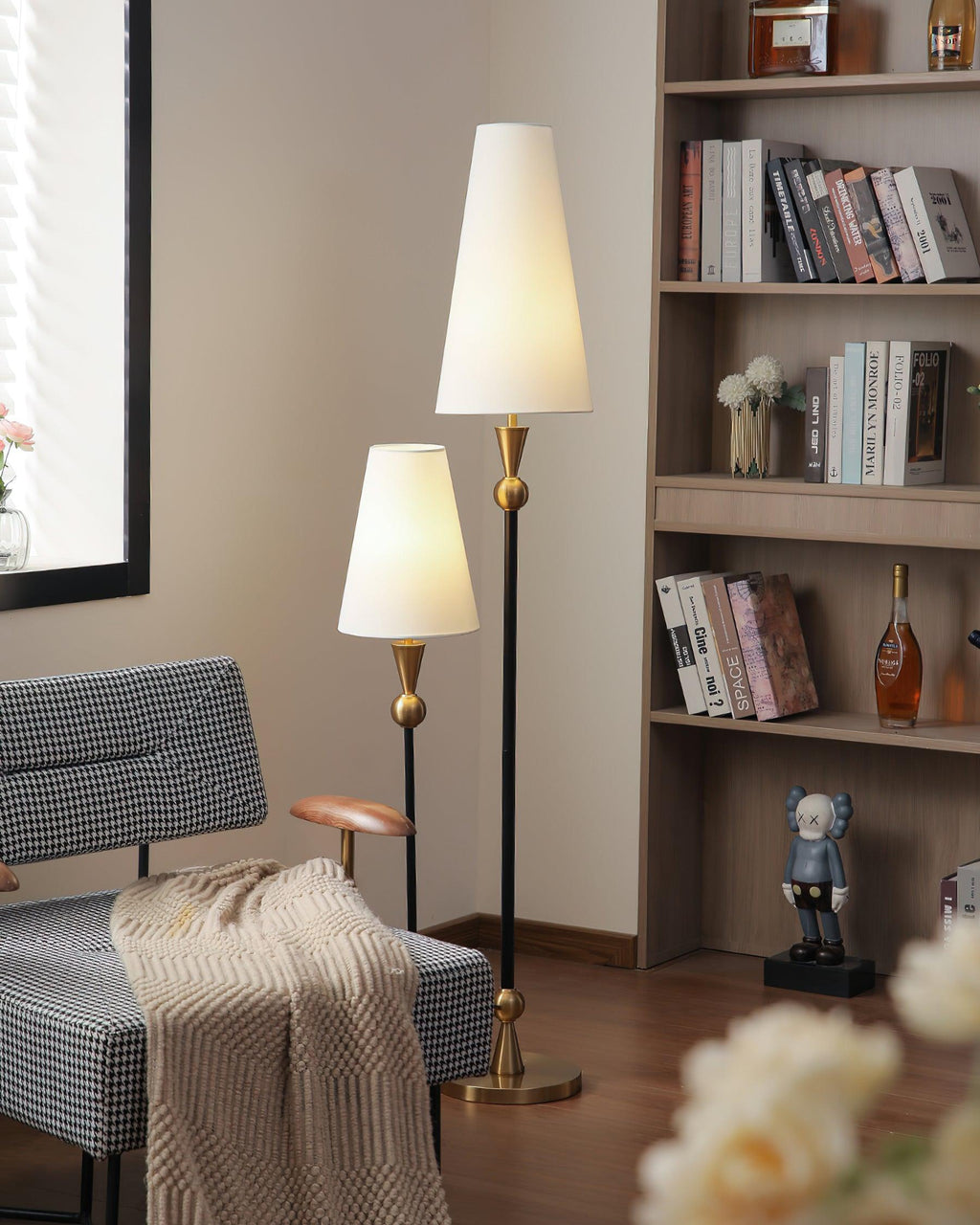 Twin Peaks Floor Light 9.8", Floor Lamp, detail 9