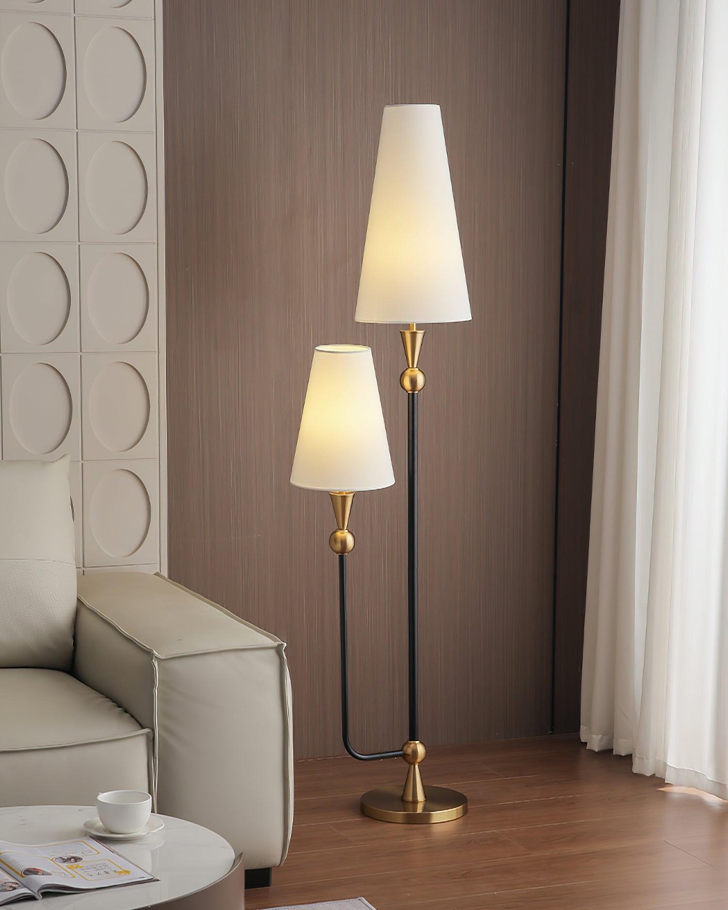 Twin Peaks Floor Light 9.8", Floor Lamp, detail 10