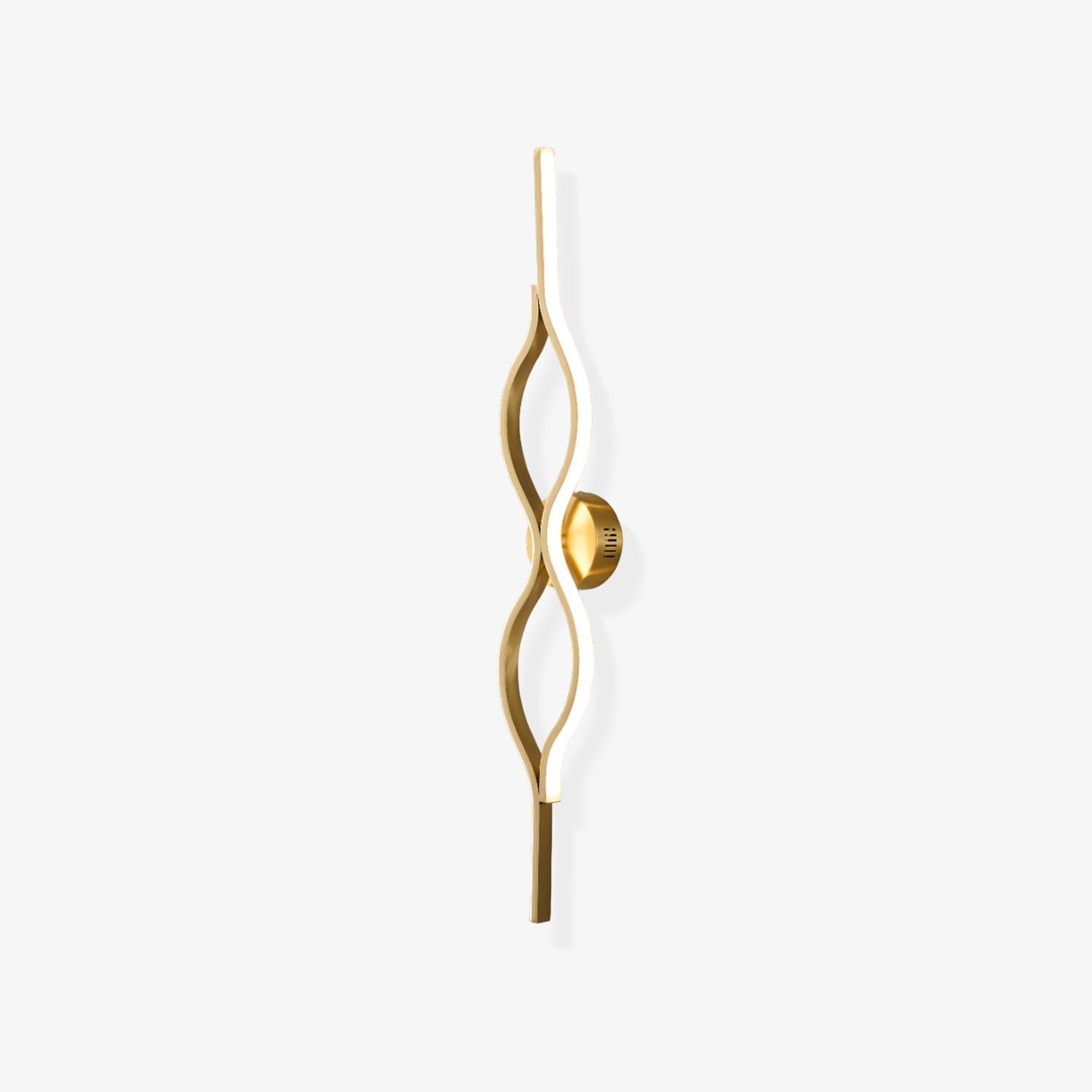 Twist Brass Wall Light, Hardwired Wall Sconce, detail 14