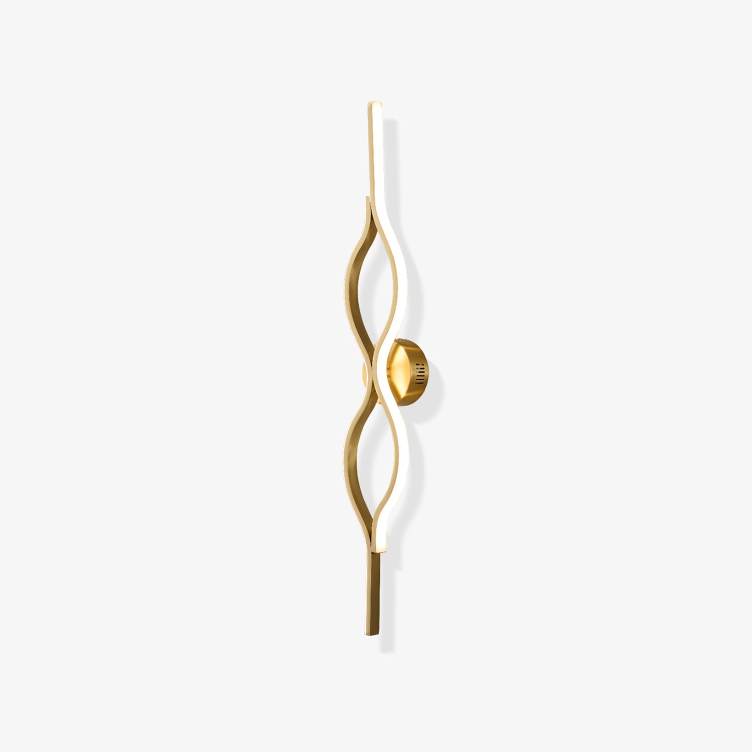 Twist Brass Wall Light, Hardwired Wall Sconce, detail 13