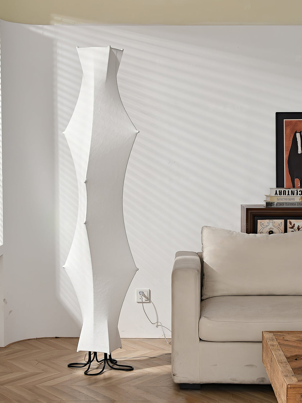 Twist Silk Floor Light, Floor Lamp, detail 17