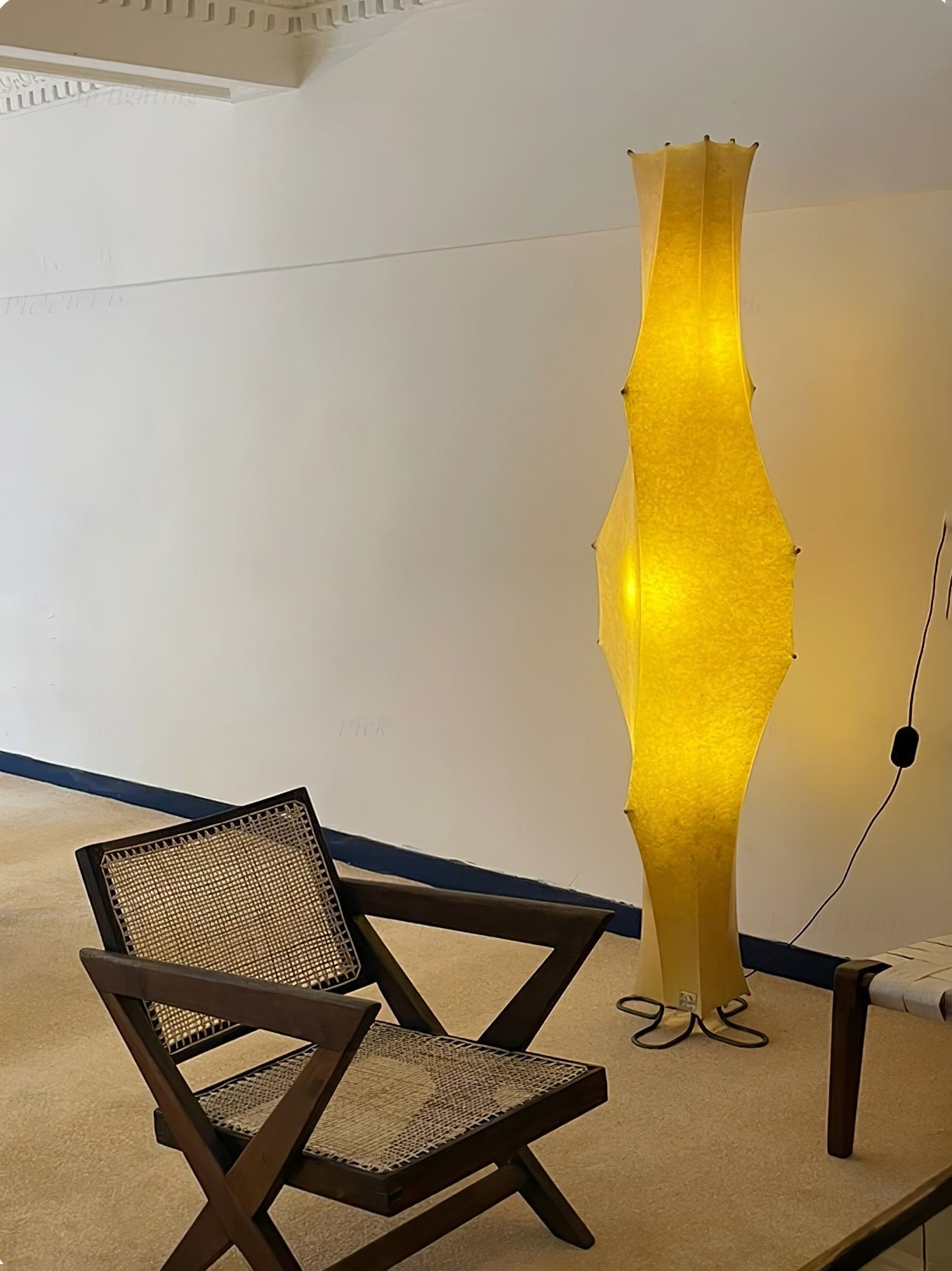 Twist Silk Floor Light, Floor Lamp, detail 21