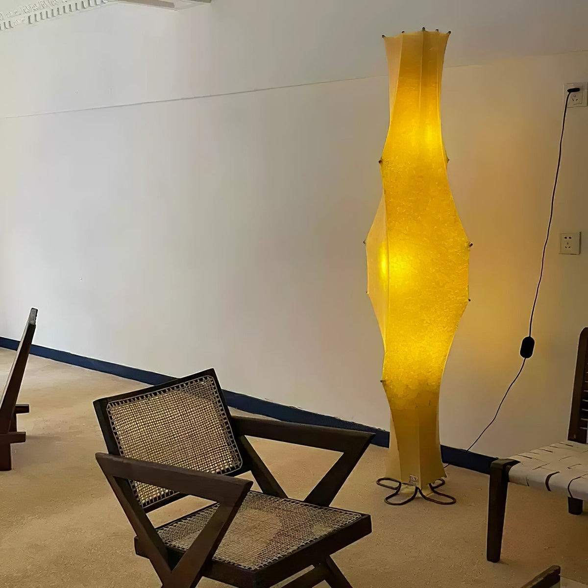 Twist Silk Floor Light, Floor Lamp, detail 24