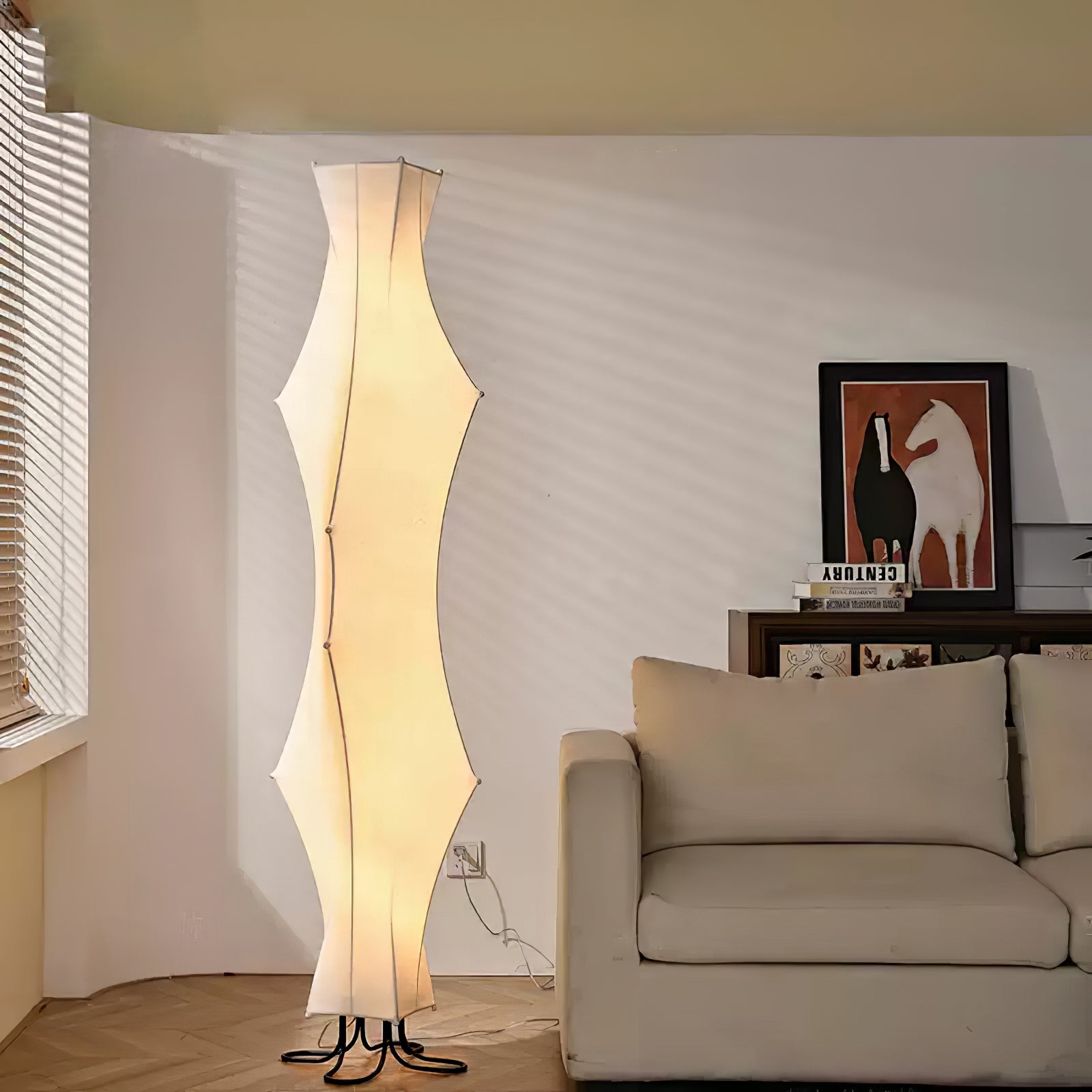 Twist Silk Floor Light, Floor Lamp, detail 25