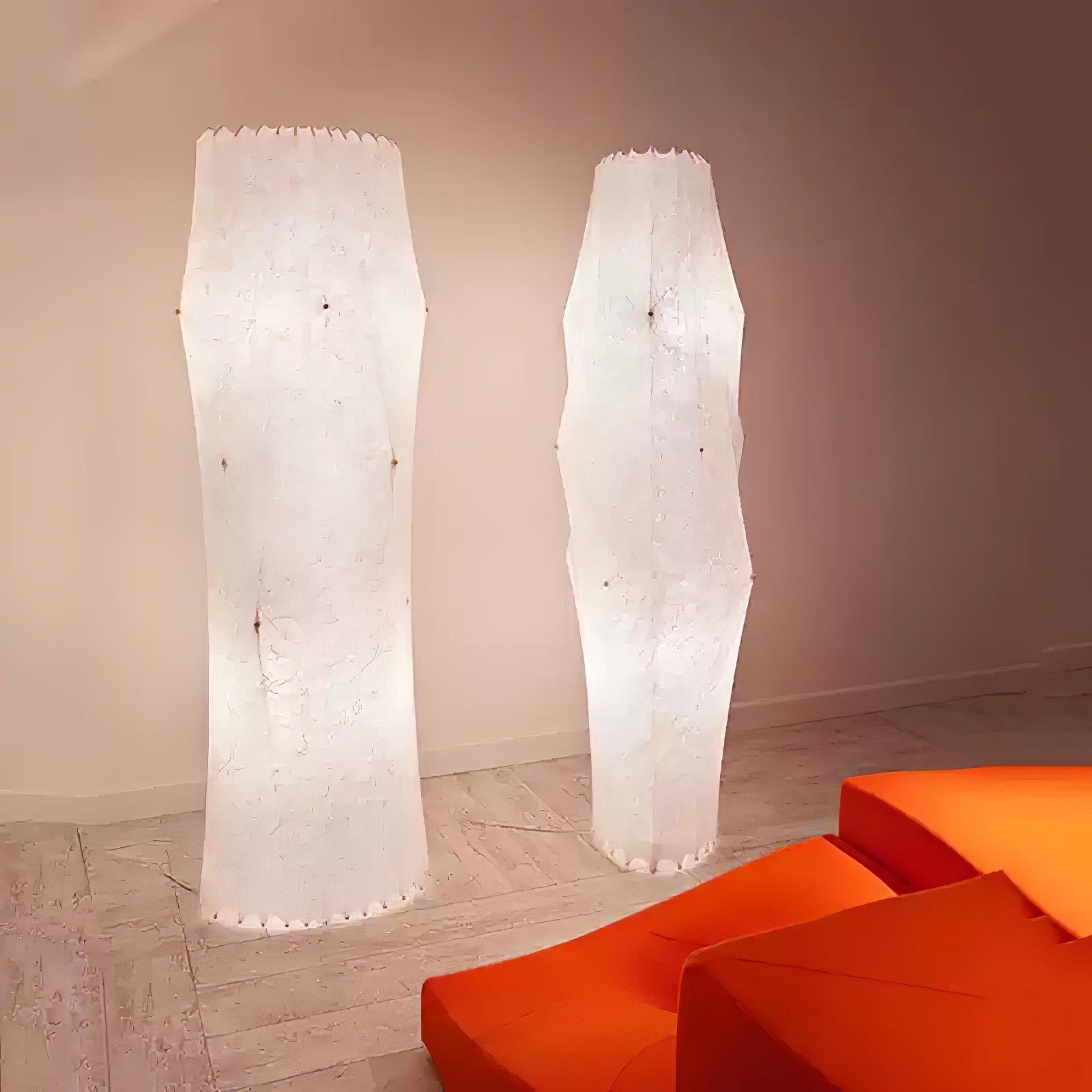 Twist Silk Floor Light, Floor Lamp, detail 10