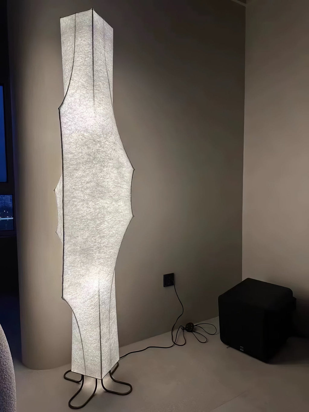 Twist Silk Floor Light, Floor Lamp, detail 5
