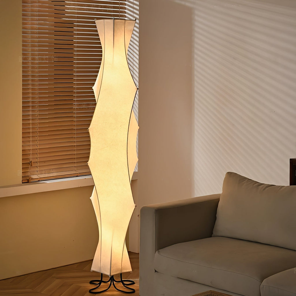 Twist Silk Floor Light, Floor Lamp, detail 2