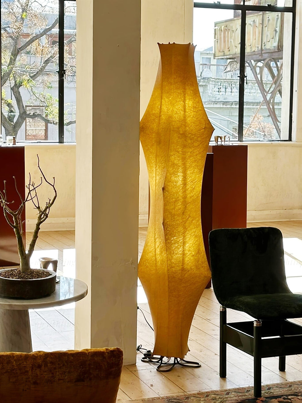 Twist Silk Floor Light, Floor Lamp, detail 28