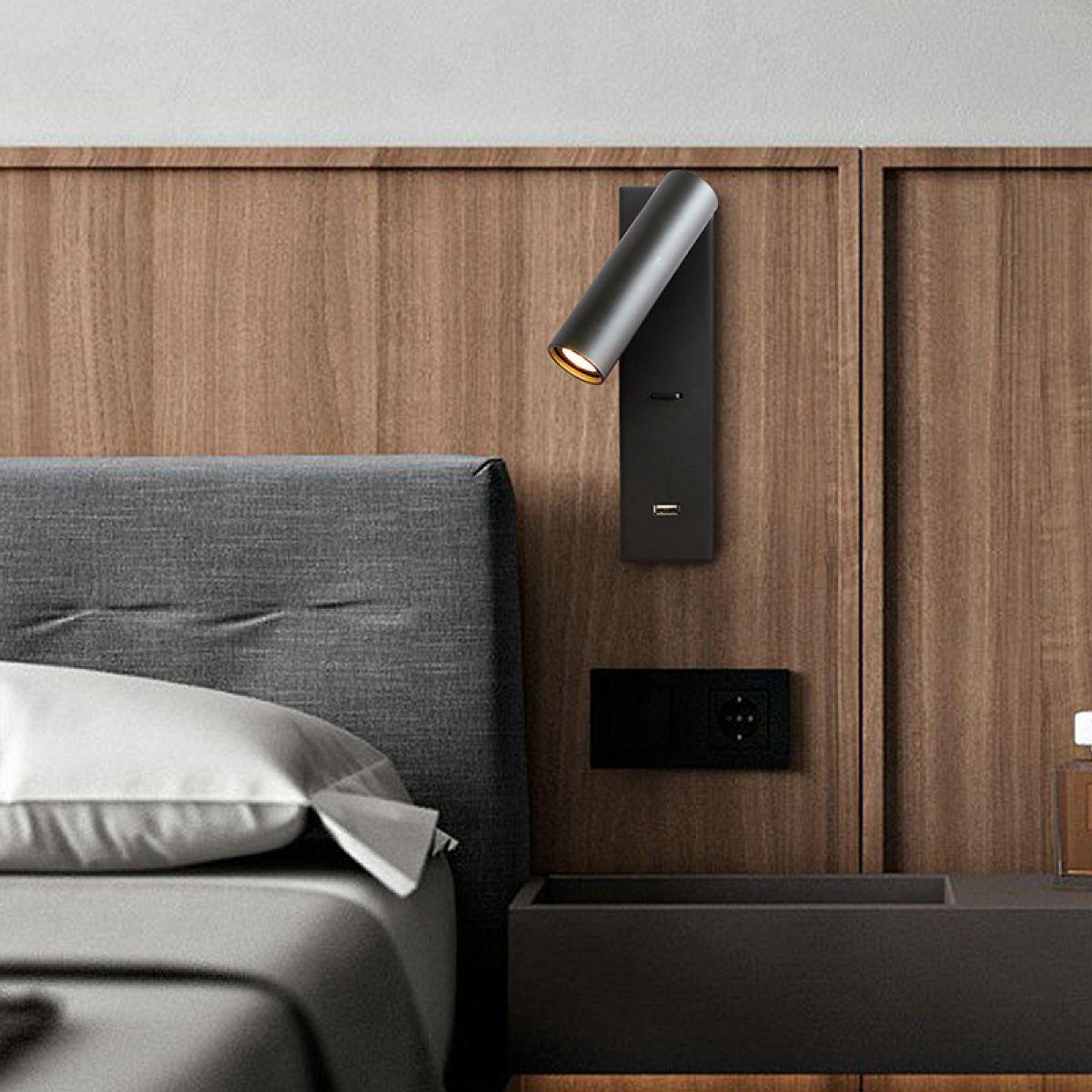 Uno Wall Light, Bedroom Wall Sconce, detail 2