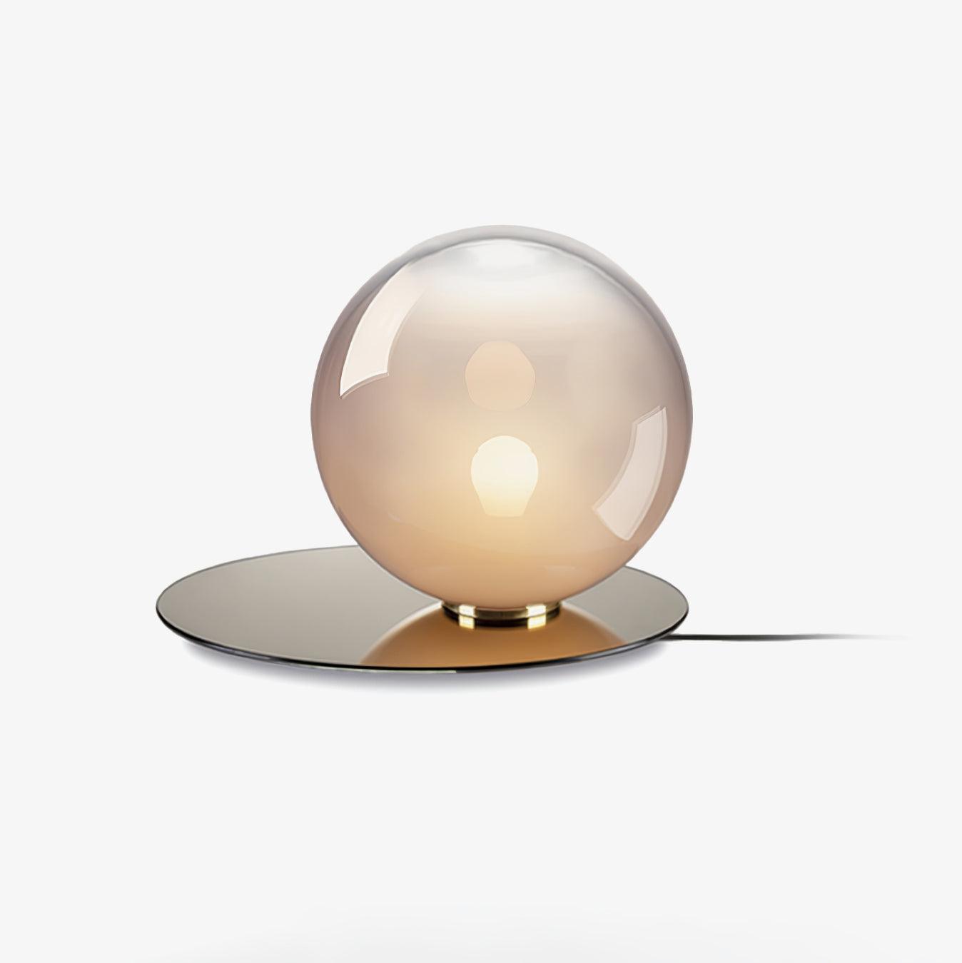 Umbra Table Light, Bedside Table Lamp, Iron, ∅ 13.8″ x H 11″