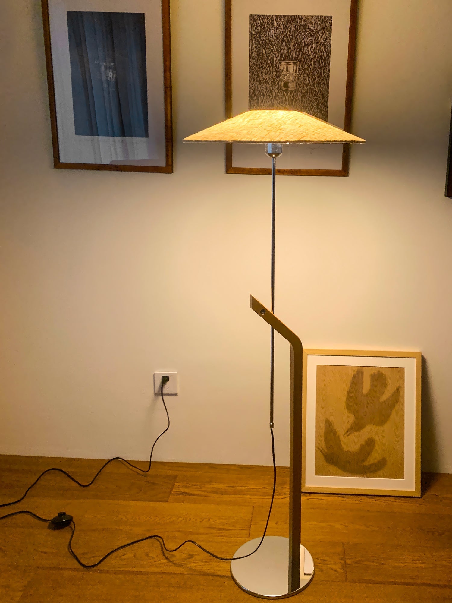 Umbrella Torchiere Floor Light, Floor Lamp, detail 17