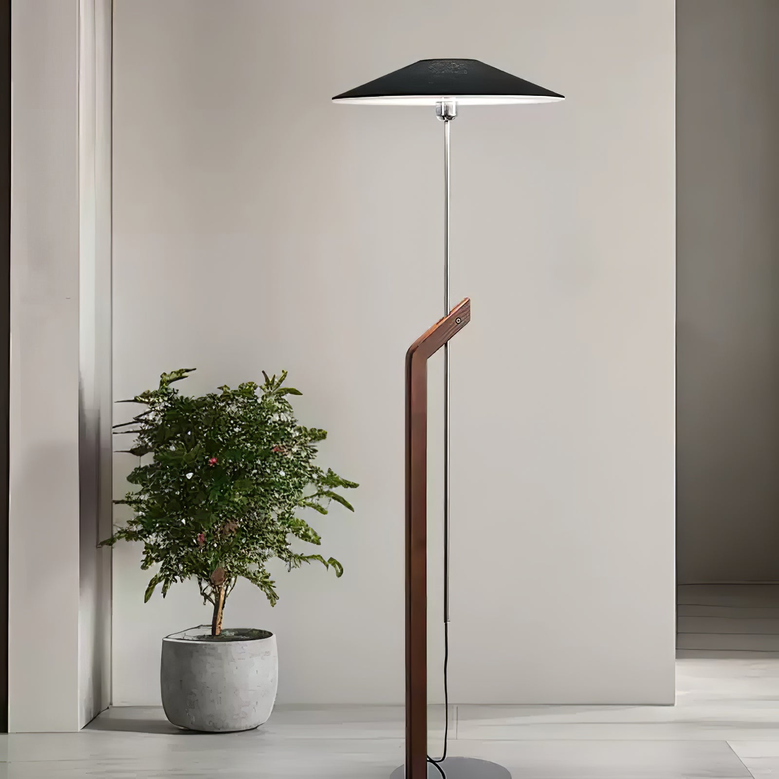 Umbrella Torchiere Floor Light, Floor Lamp, detail 22