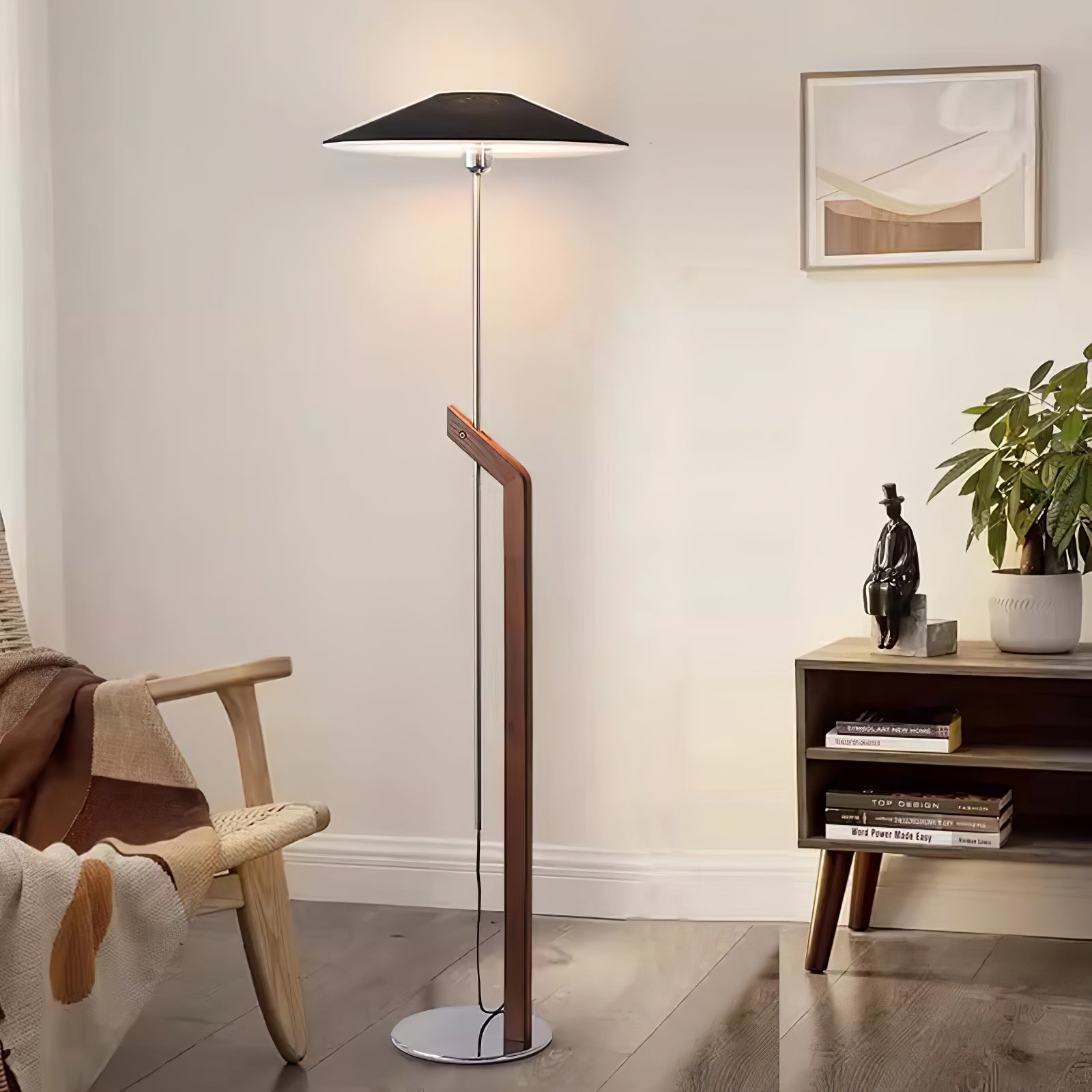 Umbrella Torchiere Floor Light, Floor Lamp, detail 28