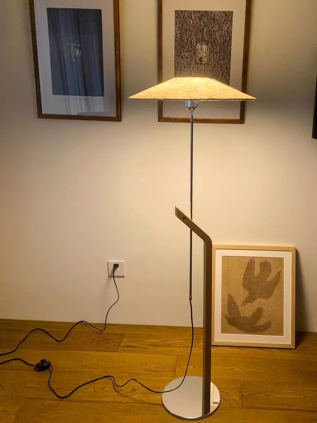 Umbrella Torchiere Floor Light, Floor Lamp, detail 9