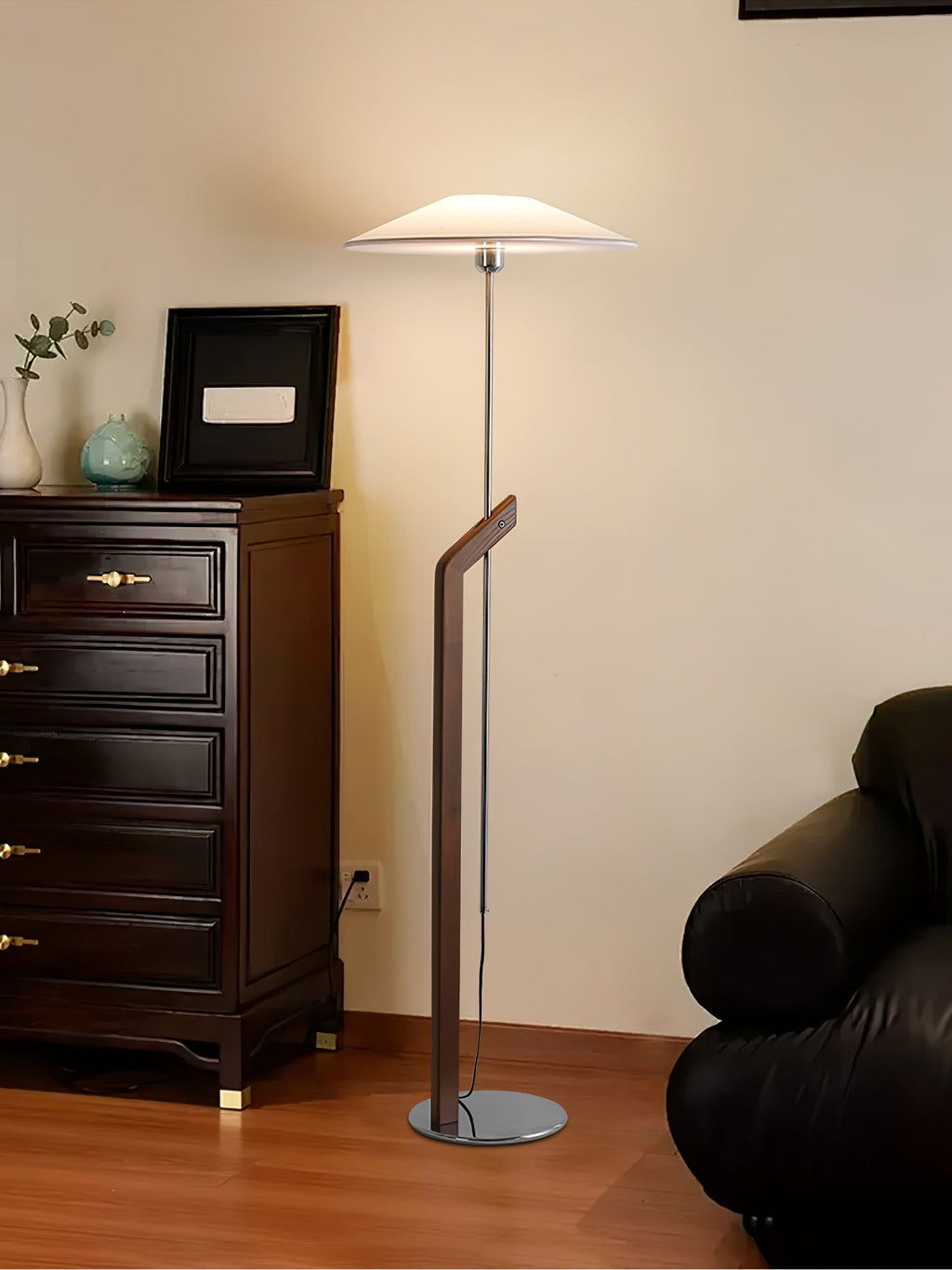 Umbrella Torchiere Floor Light, Floor Lamp, detail 29