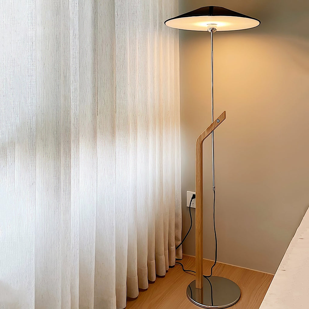 Umbrella Torchiere Floor Light, Floor Lamp, detail 6