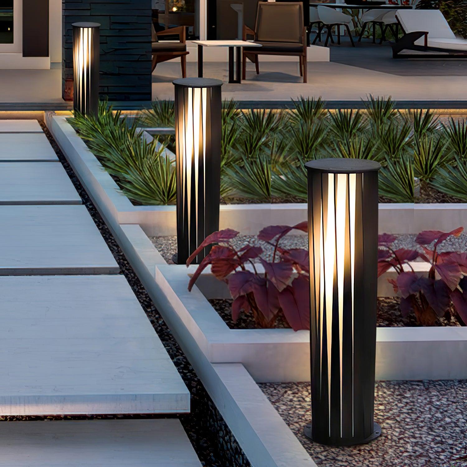 Metal Unopiu LED Garden Light, Outdoor Wall Light, detail 2