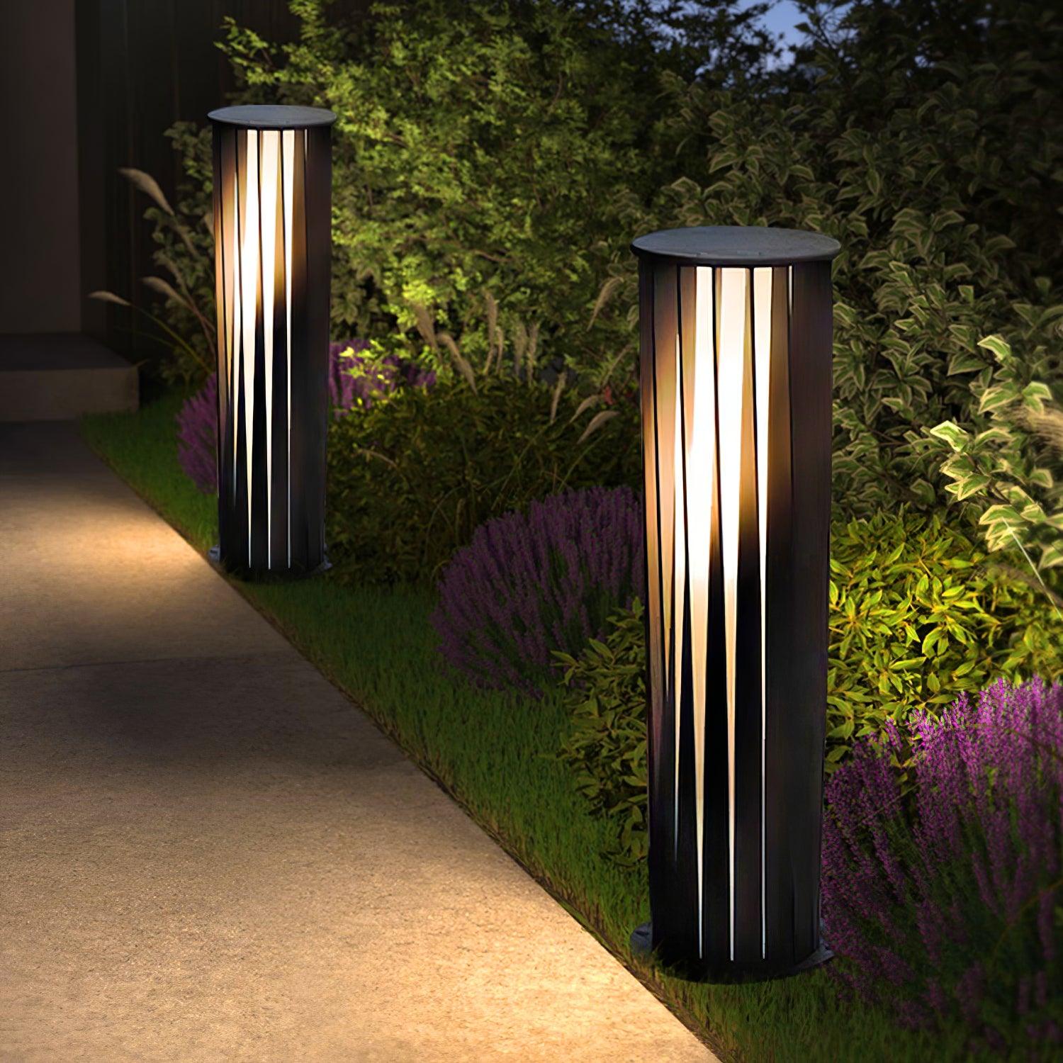 Metal Unopiu LED Garden Light, Outdoor Wall Light, detail 4