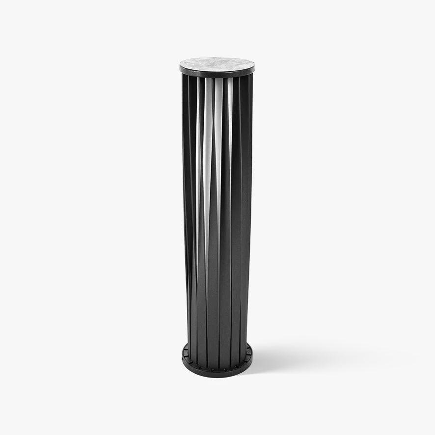 Metal Unopiu LED Garden Light, Outdoor Wall Light, Zinc sheet, Dia 15 cm x H 60cm
