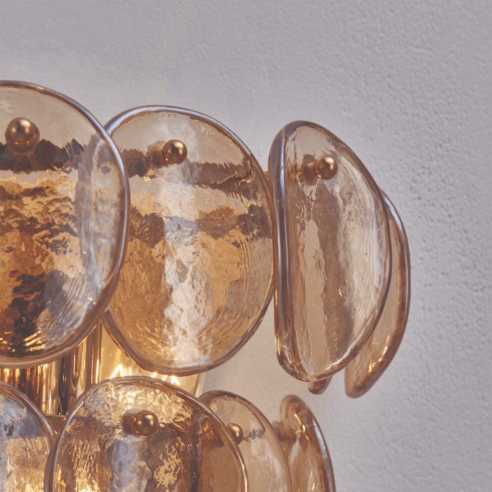 Uroko Wall Light, Hardwired Wall Sconce, detail 5