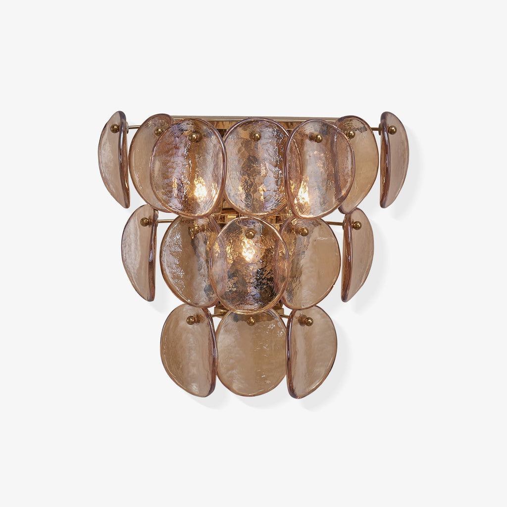 Uroko Wall Light, Hardwired Wall Sconce, Metal, Dia 31cm x H 29cm