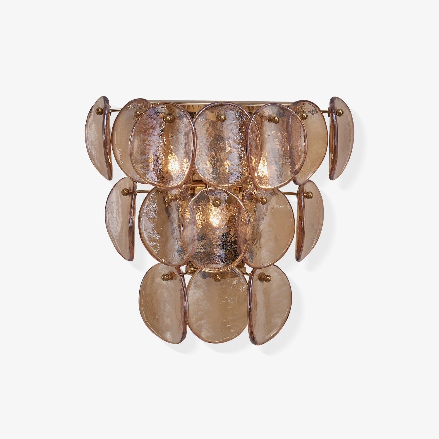 Uroko Wall Light, Hardwired Wall Sconce, Metal, Dia 31cm x H 29cm