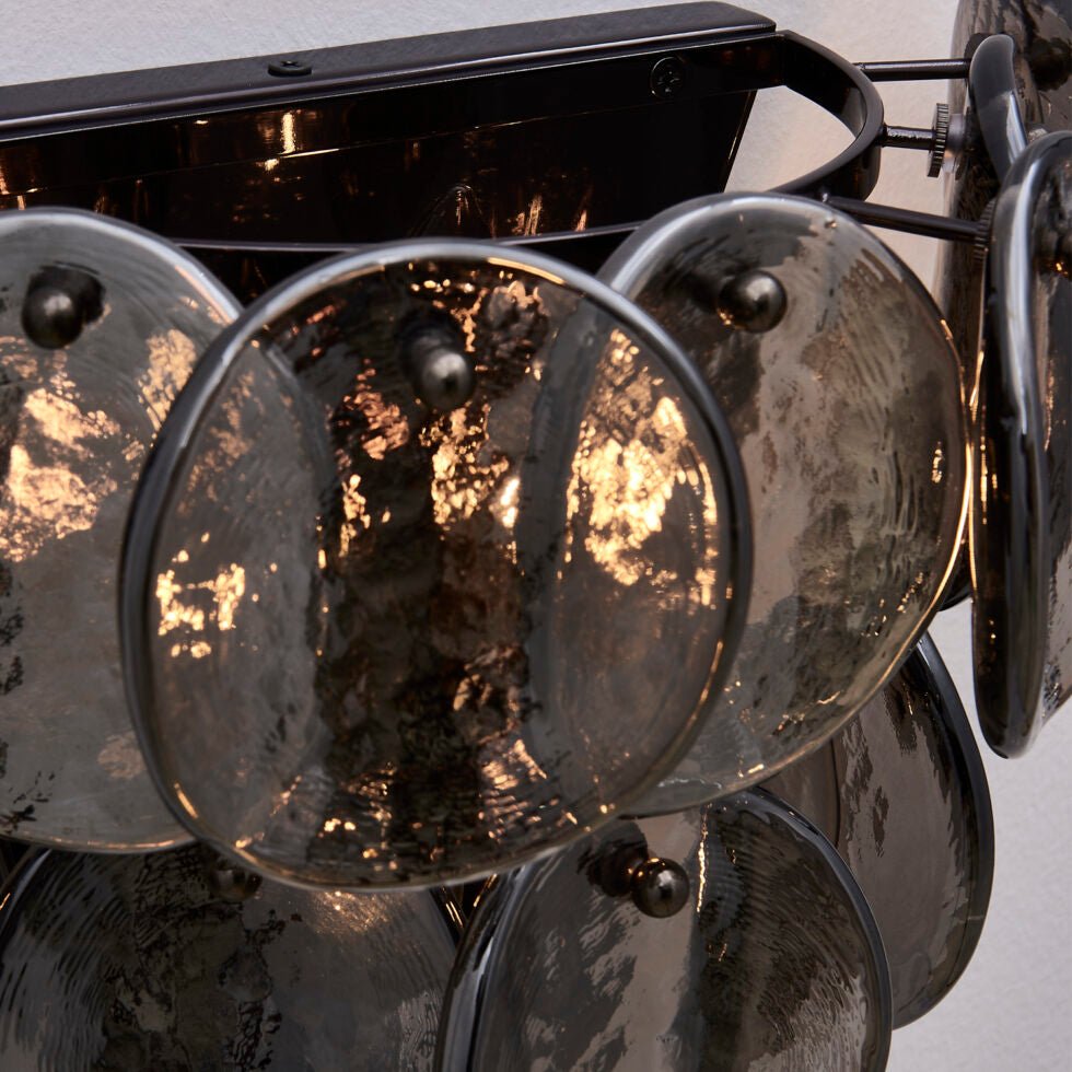 Uroko Wall Light, Hardwired Wall Sconce, detail 7