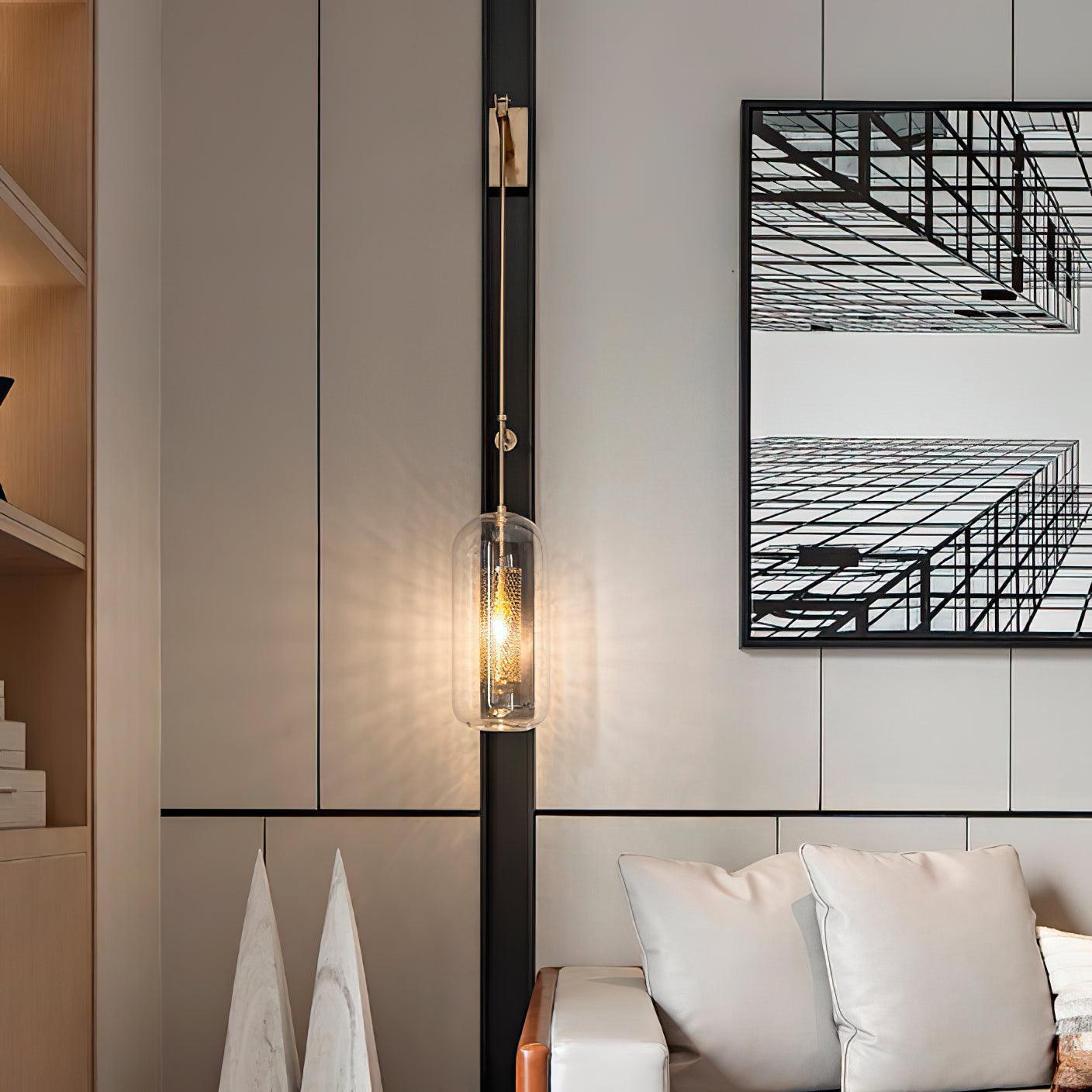 Vadim Wall Light, Hardwired Wall Sconce, detail 5