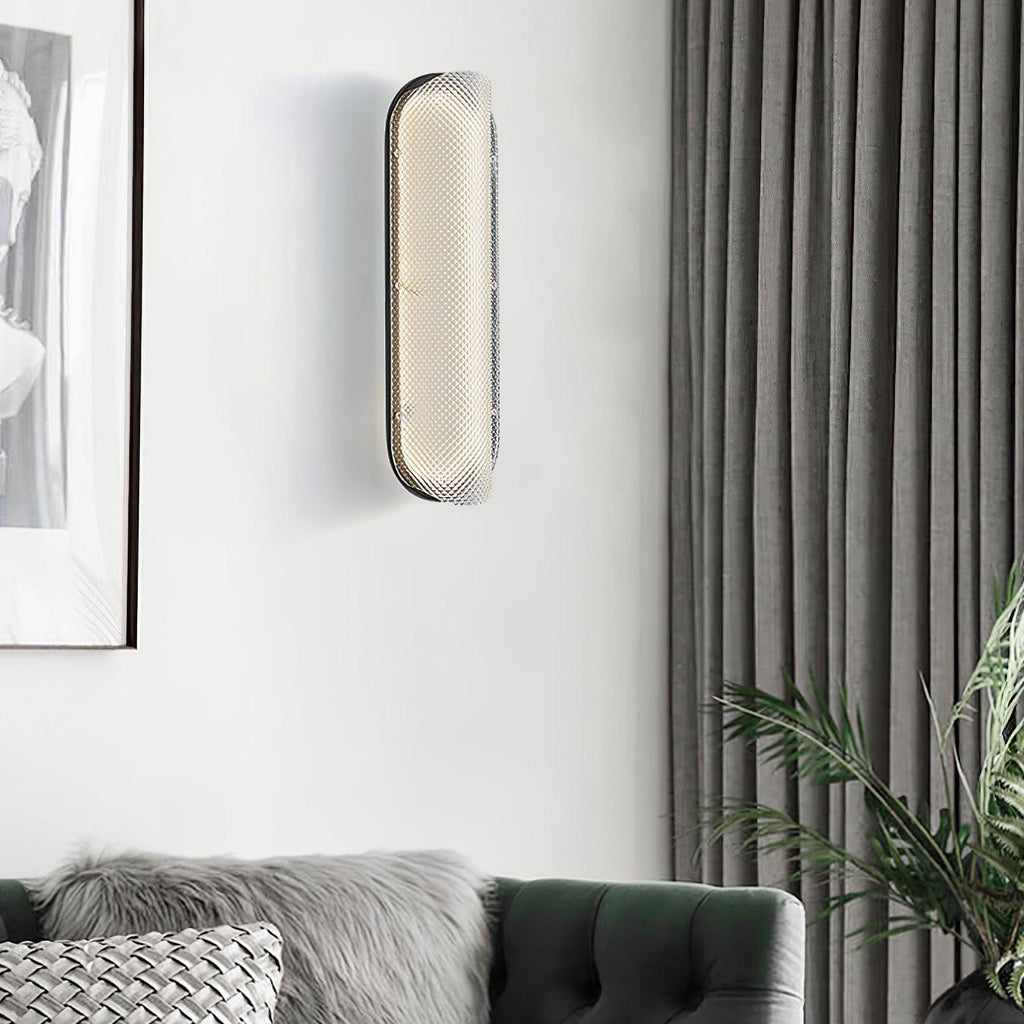 Vale Wall Light - ∅ 4.7″ x H 15.7″ Metal, Hardwired Wall Sconce, detail 2