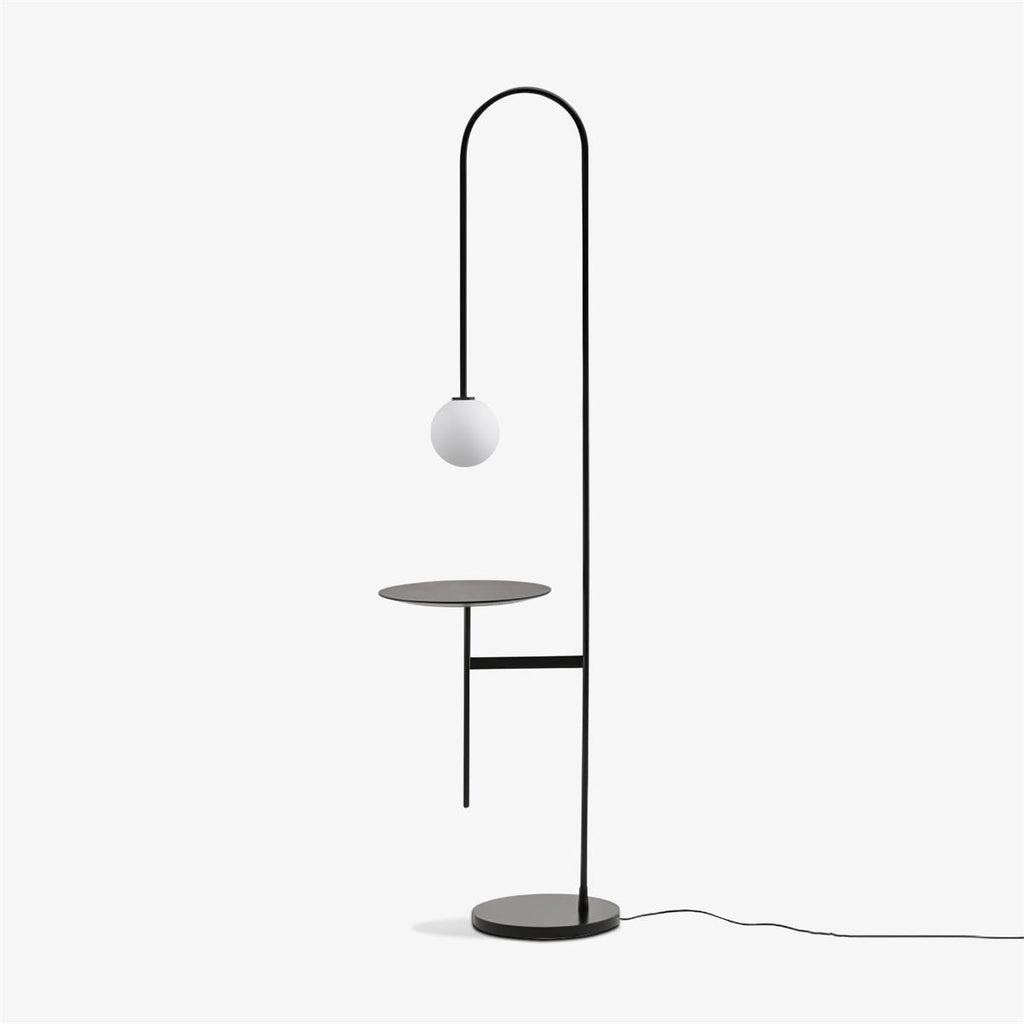 Vanni Floor Light, Floor Lamp, Iron, ∅ 18.9″ x H 64.5″