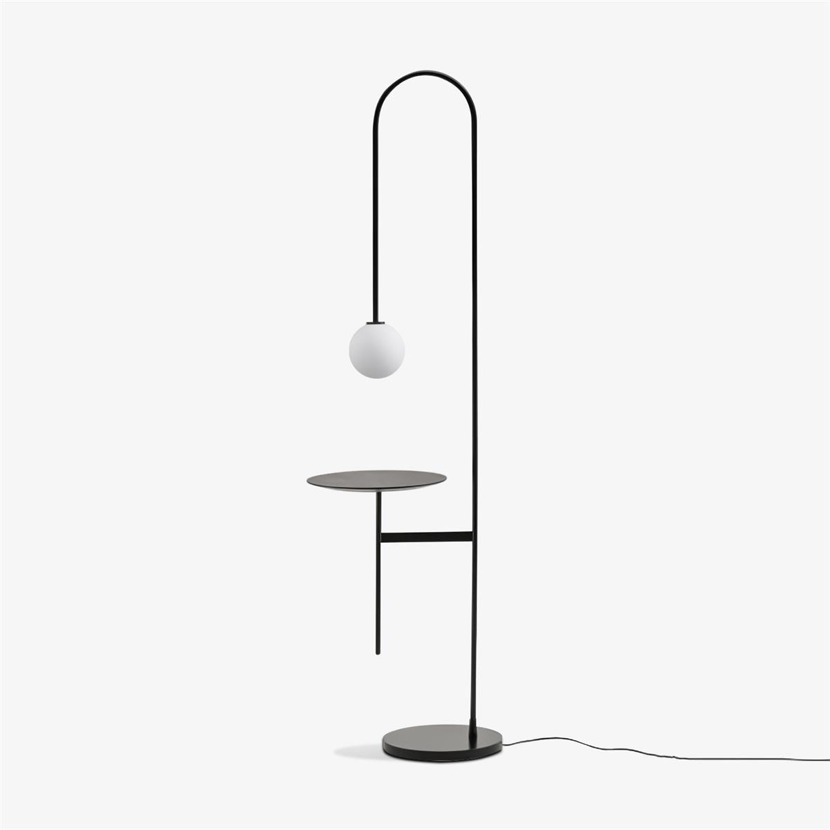 Vanni Floor Light, Floor Lamp, Iron, ∅ 18.9″ x H 64.5″