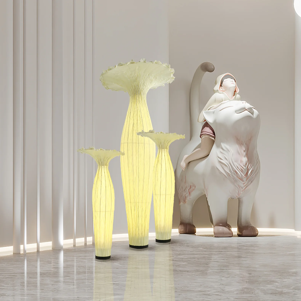 Vase Fabric Floor Light, Floor Lamp, detail 6