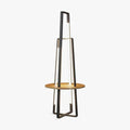 Vase Floor Light, Floor Lamp, Wooden, ∅ 23.6″ x H 63″