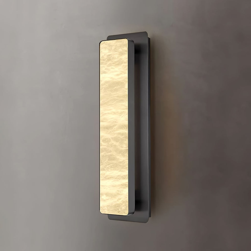 Velmora Alabaster Wall Light, Hardwired Wall Sconce, detail 16