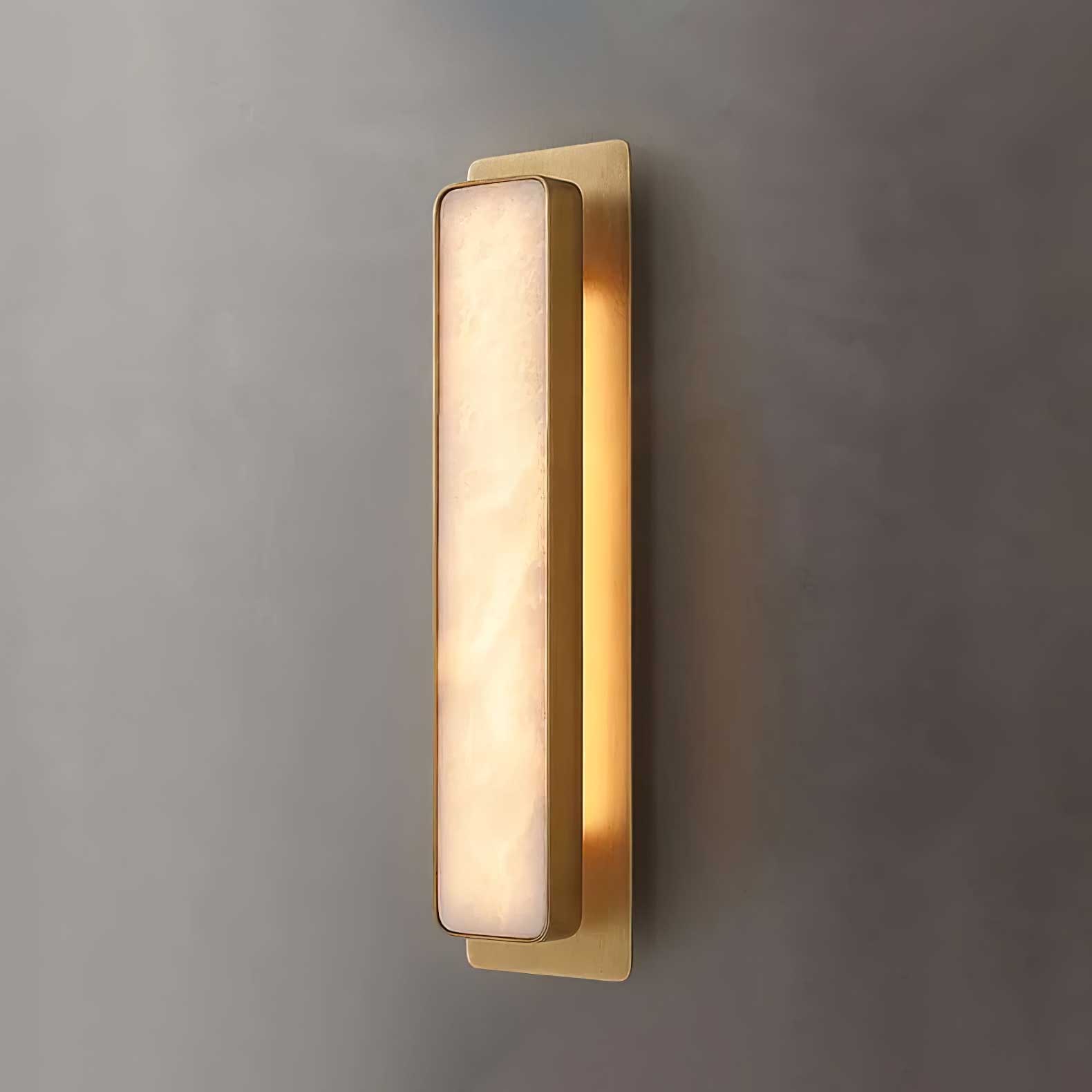 Velmora Alabaster Wall Light, Hardwired Wall Sconce, detail 17