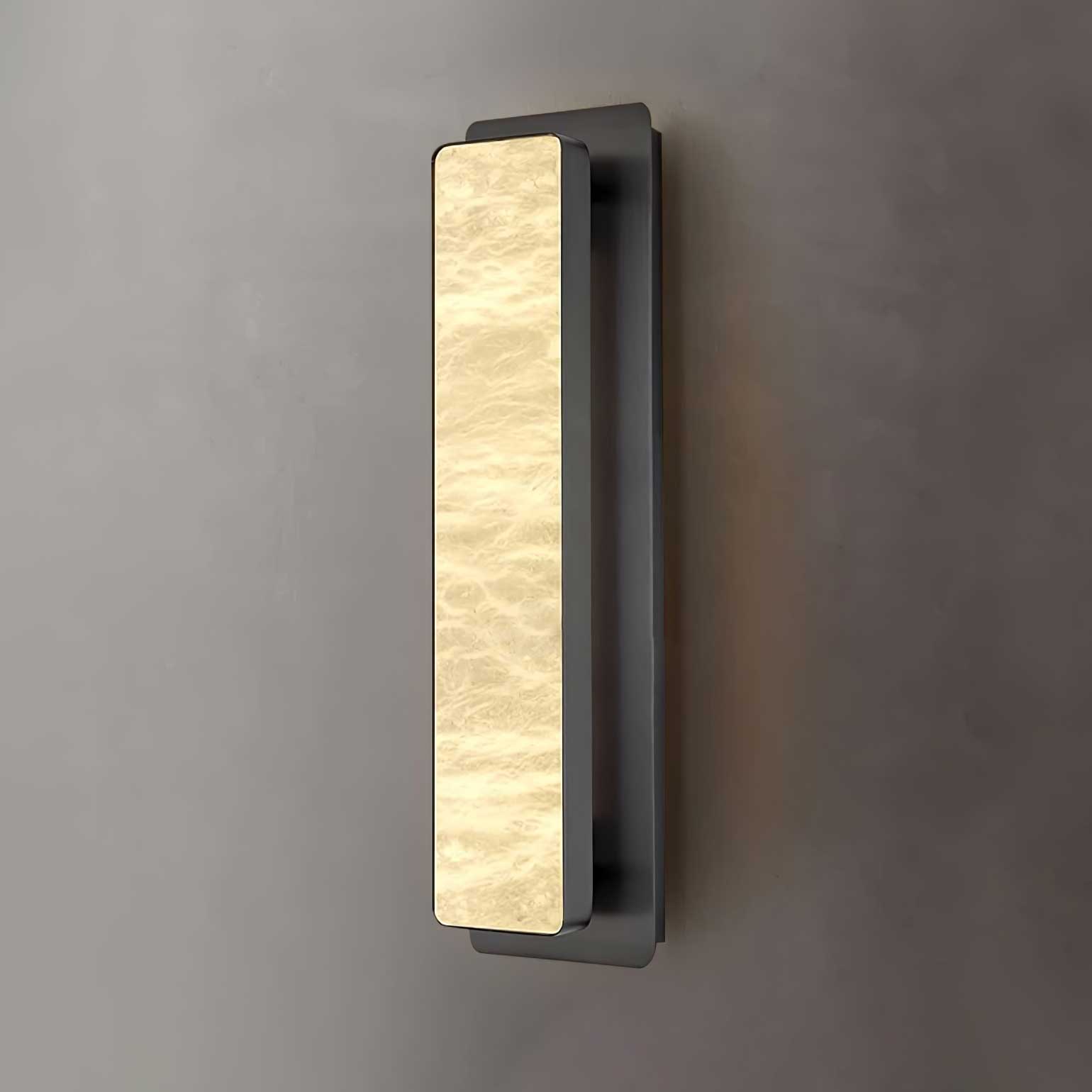 Velmora Alabaster Wall Light, Hardwired Wall Sconce, detail 10