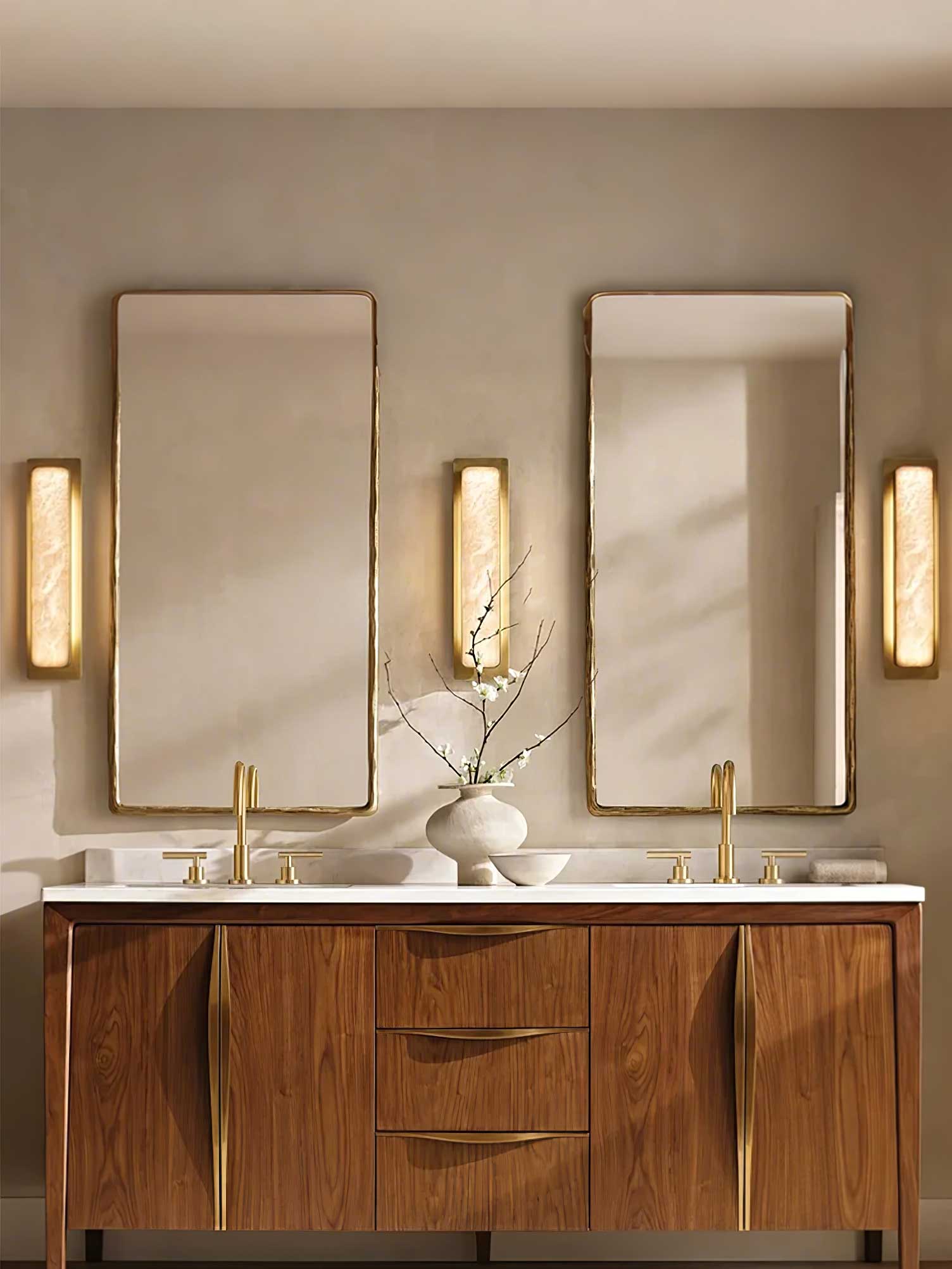 Velmora Alabaster Wall Light, Hardwired Wall Sconce, detail 13