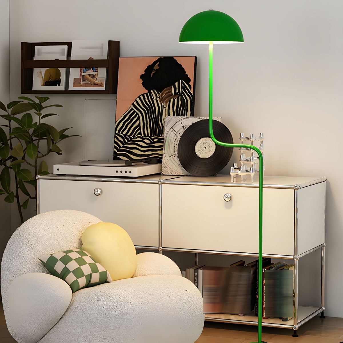 Verdant Arc Reading Floor Light, Floor Lamp, detail 2