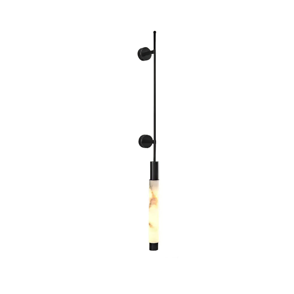 Verita Alabaster Wall Light, Hardwired Wall Sconce, detail 30
