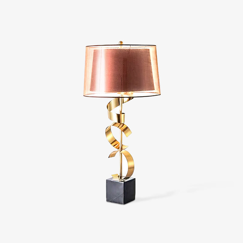 Vero Table Light, Bedside Table Lamp, Metal, ∅ 14.7″ x H 29.5″