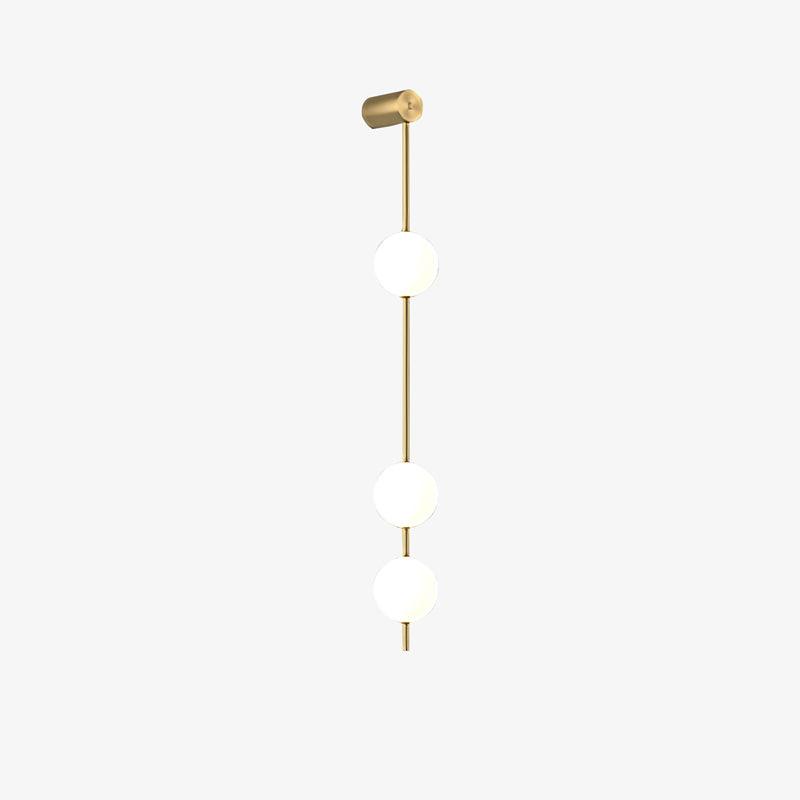Vertical Balls Wall Light, Hardwired Wall Sconce, detail 18