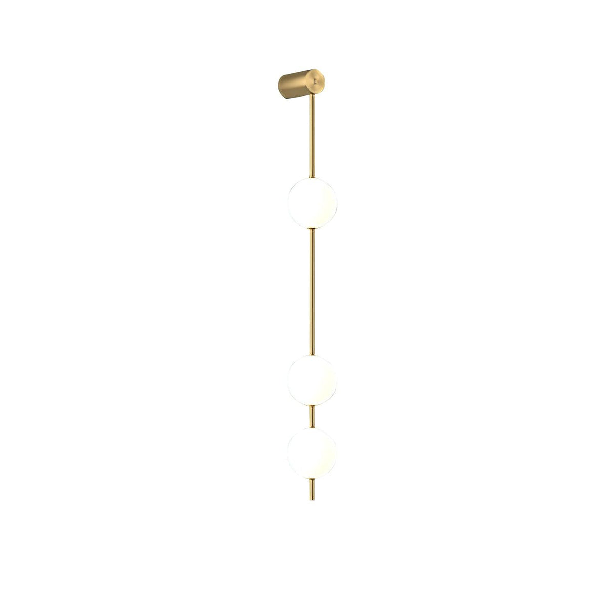 Vertical Balls Wall Light, Hardwired Wall Sconce, detail 24